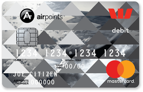 Westpac Airpoints Debit Mastercard