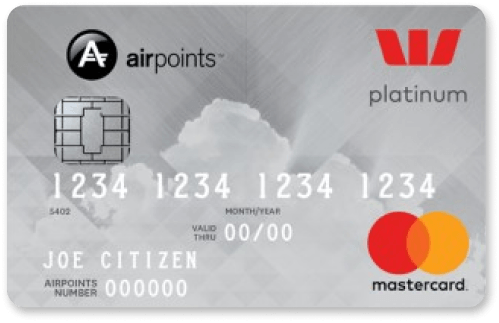 Westpac Airpoints Platinum Mastercard